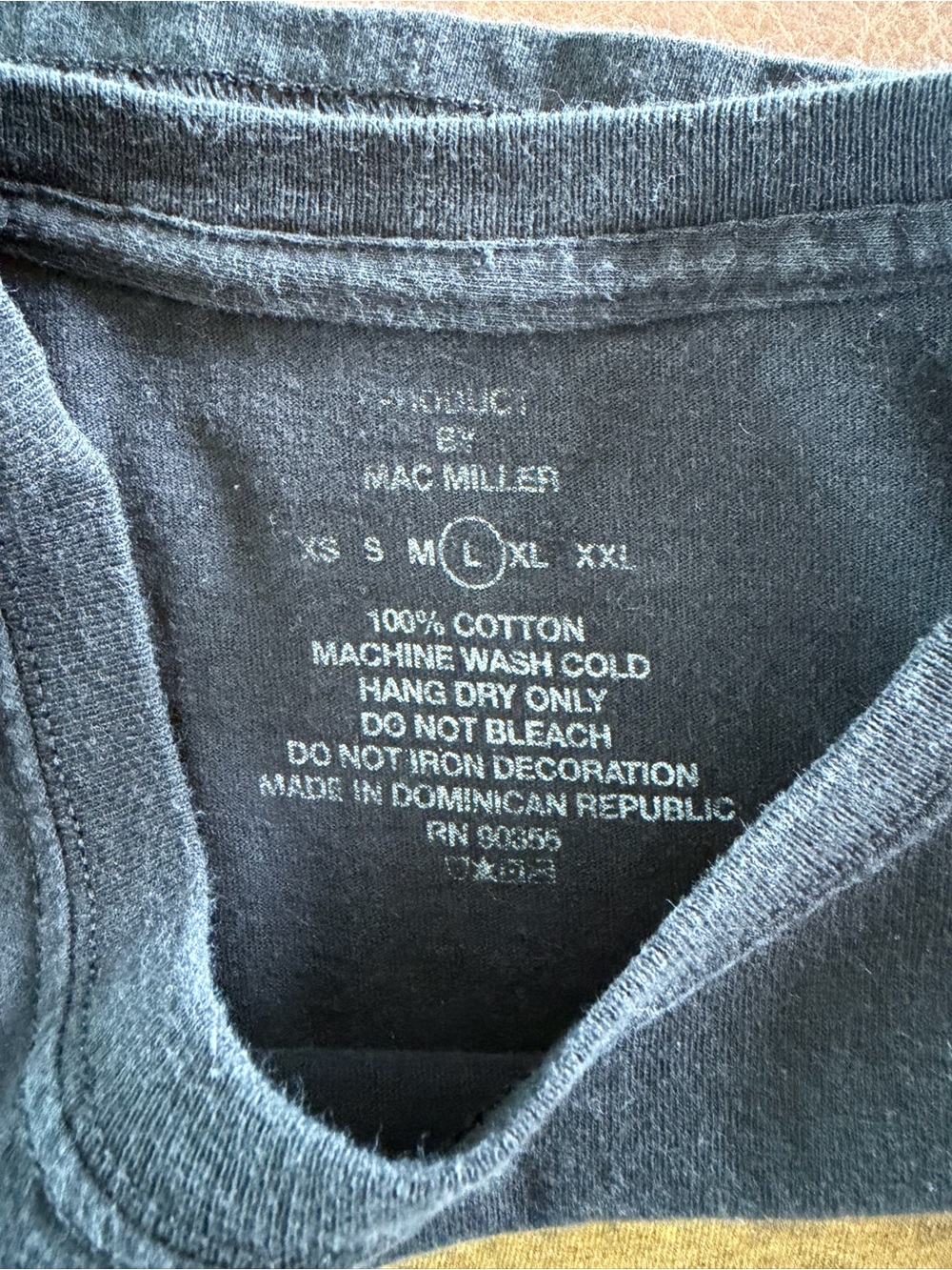 Mac Miller Black Graphic Short Sleeve Tee - Picture 4 of 4